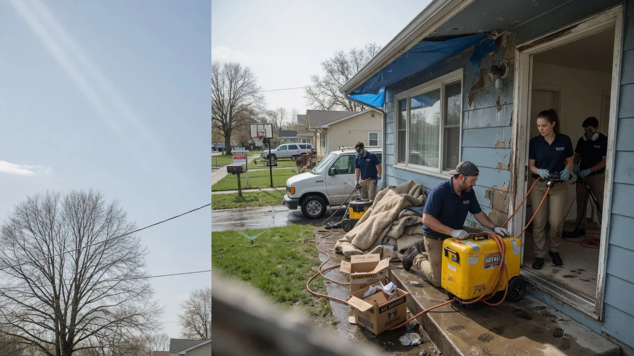 Basement Flood Cleanup in Correll, MN near me